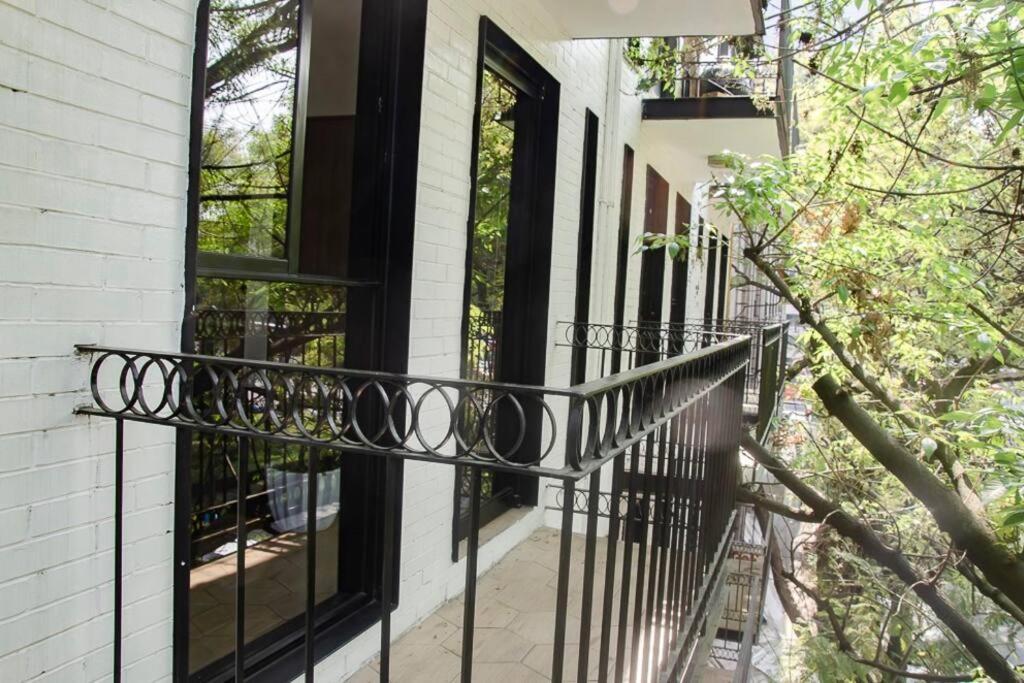 Apartment With Terrace Down Town Kota Meksiko Bagian luar foto